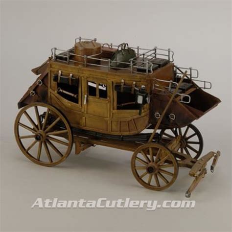metal stage coach replica